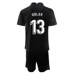 Maillot de Foot Atlético Madrid Gardien Jan Oblak 13 Enfant Exterieur 2021-2022